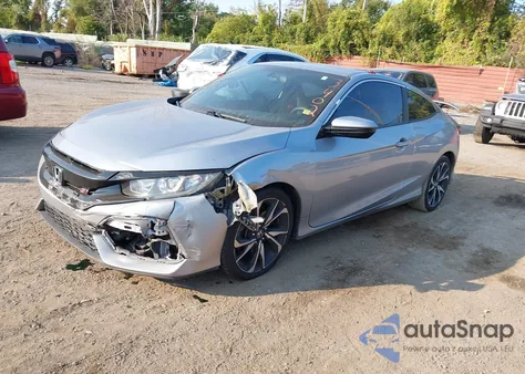 2018 Honda Civic Si from USA, damaged, VIN 2HGFC3A58JH753402